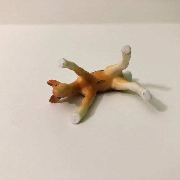 Vintage Miniature Horse  Bone China Figurine Japan 1.75 Inch Tall Figure - Picture 8 of 13